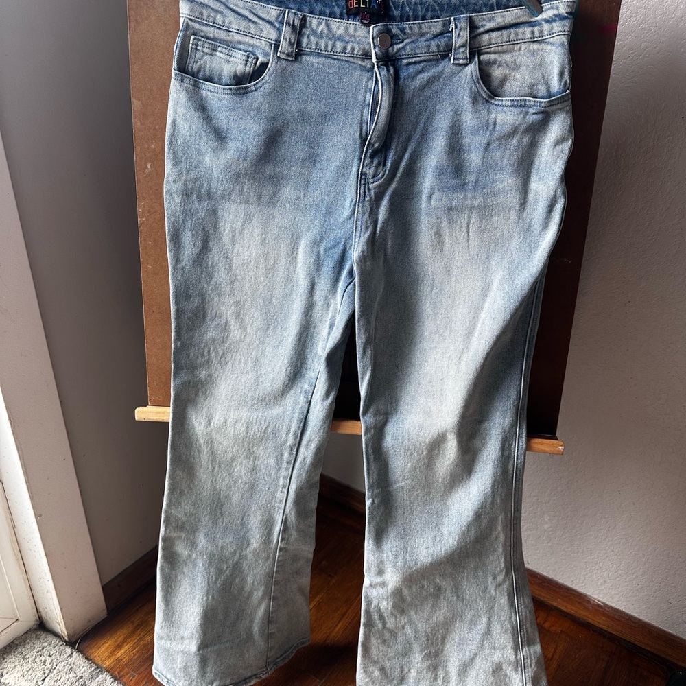 dELiA*s Light Blue Flare Jeans